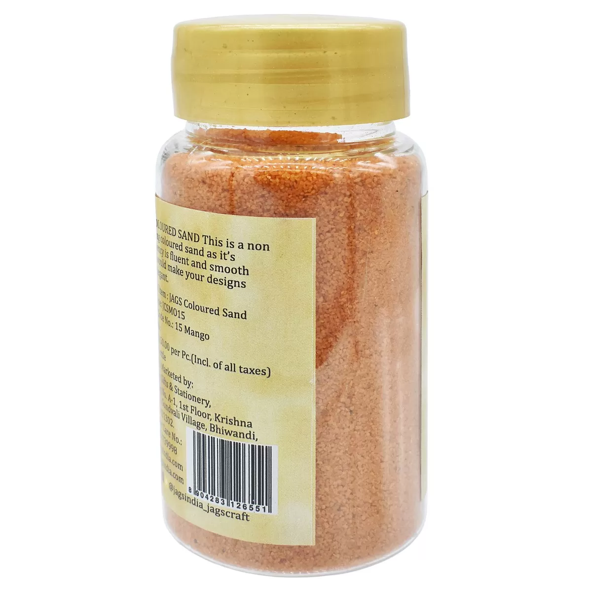 COLOURED SAND 160GMS MANGO