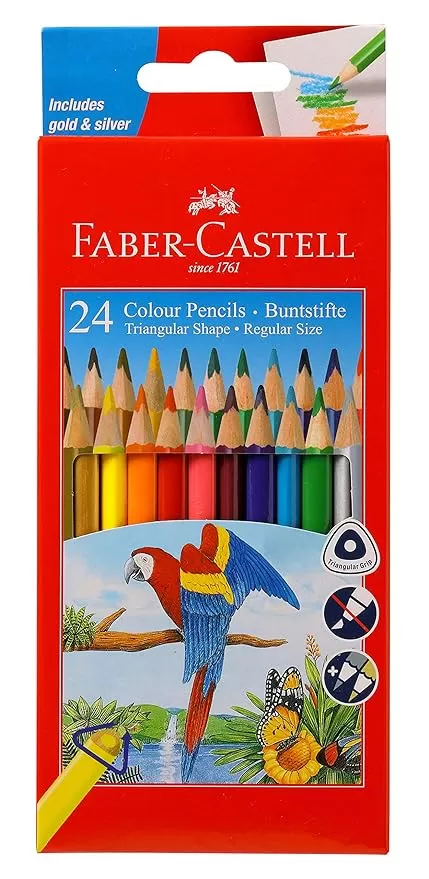 FABER CASTELL COLOR PENCIL ME GRIP SET