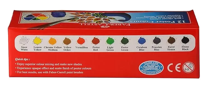 FABER CASTELL POSTER COLORS REGULAR PACK