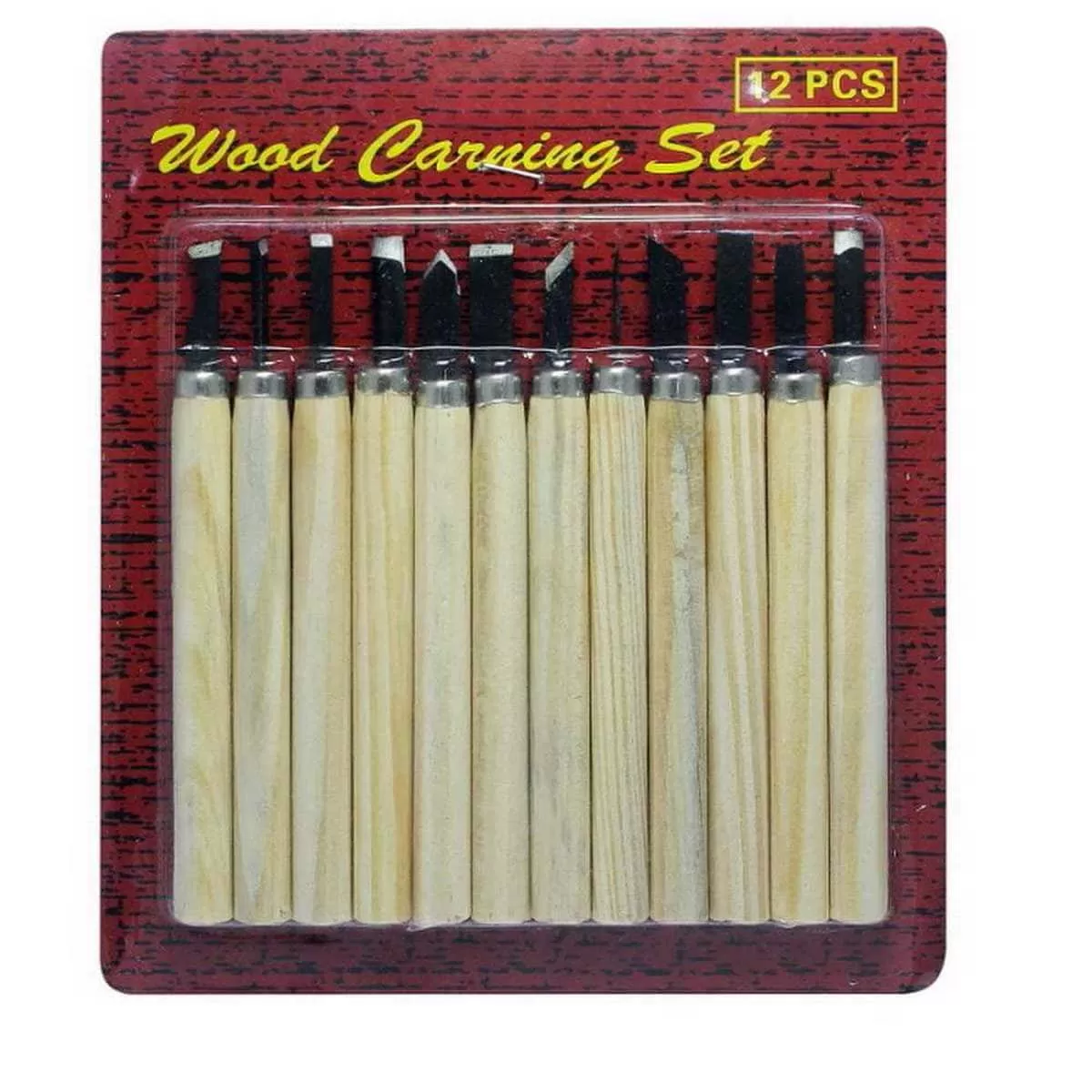 WOOD CARVING KNIFE TOOL SET | PACK OF 12