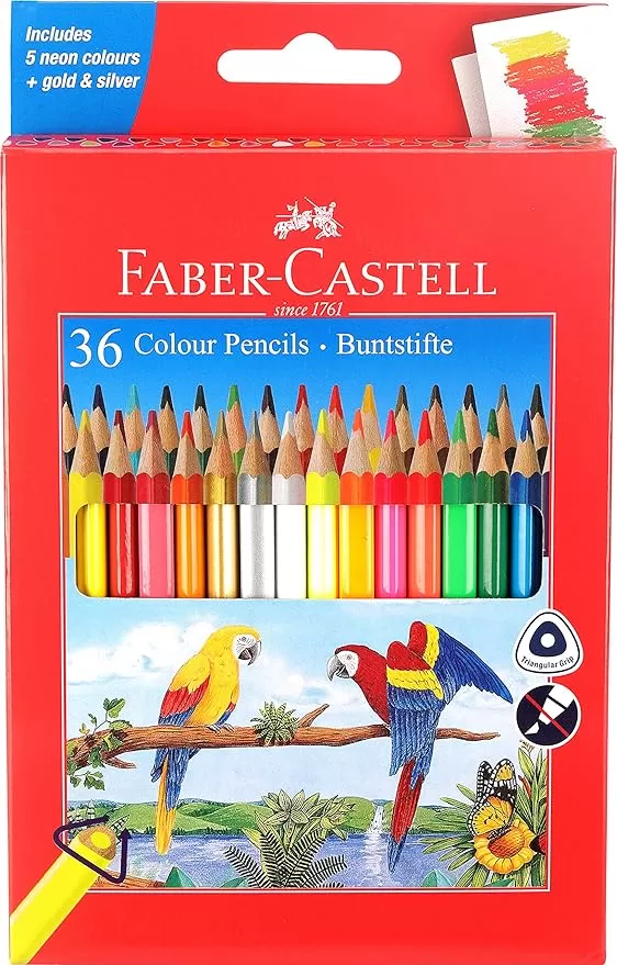 FABER CASTELL COLOR PENCIL ME GRIP SET