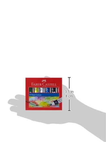 FABER CASTELL WATER COLOR STUDENT 6COL 5ML SET