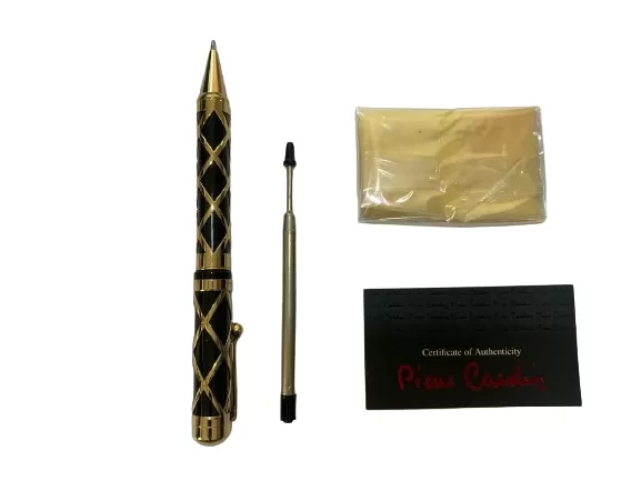 PIERRE CARDIN GOLD + WHITE  &  GOLD + BLACK  ADDITION PEN