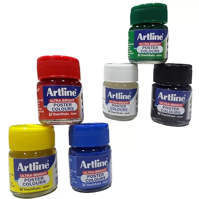 ARTLINE POSTER COLOURS SET  FOR ART, ANIMATION PRODUCTION, SCANNING & PRINTING