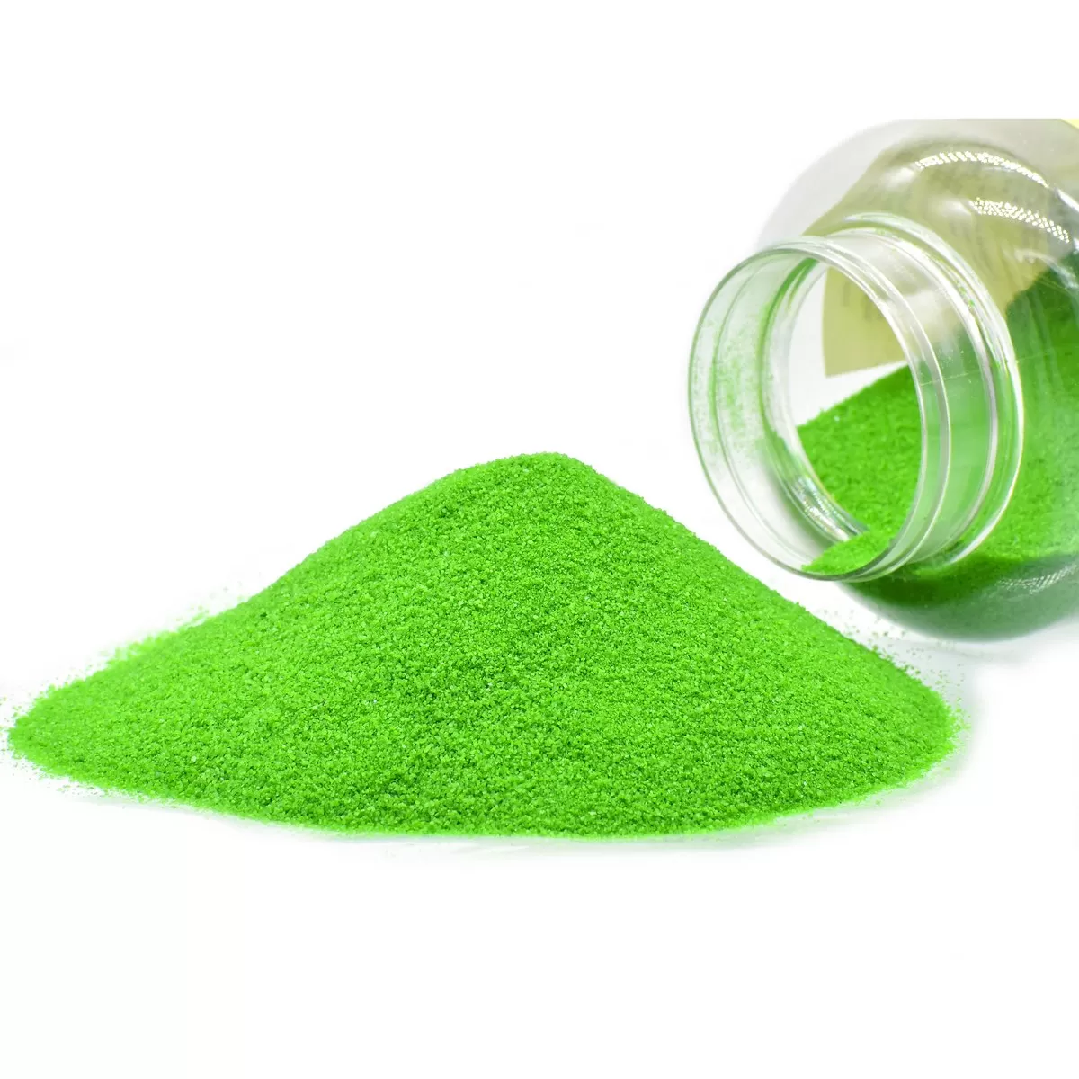 COLOURED SAND 1KG LIGHT GREEN