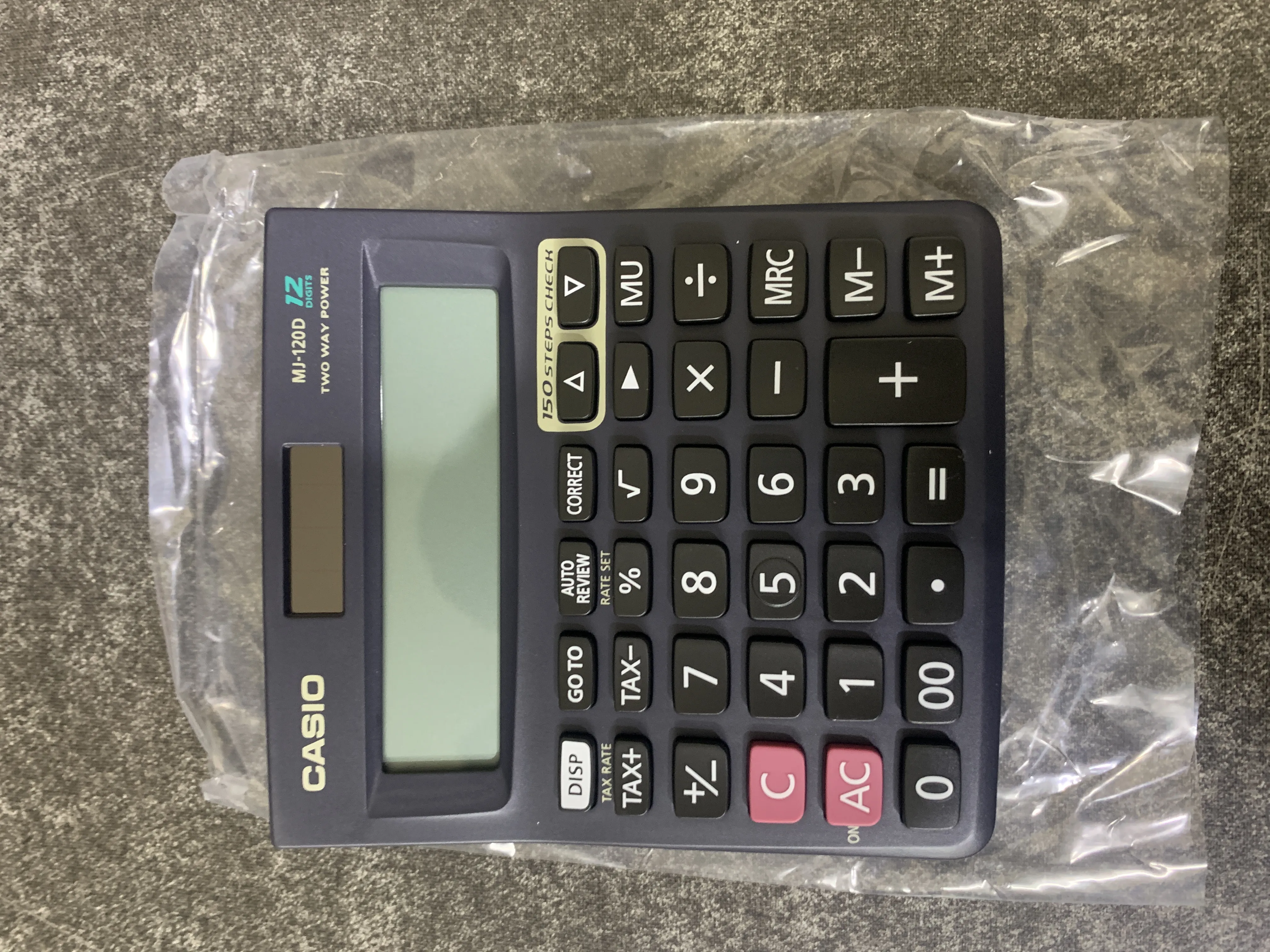 CASIO CALCULATOR MJ120D