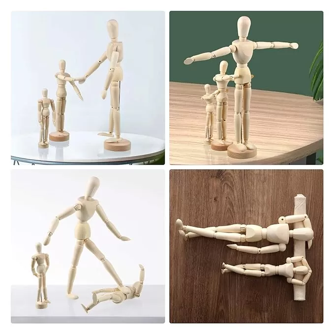 HUMAN WOODEN MANIKIN