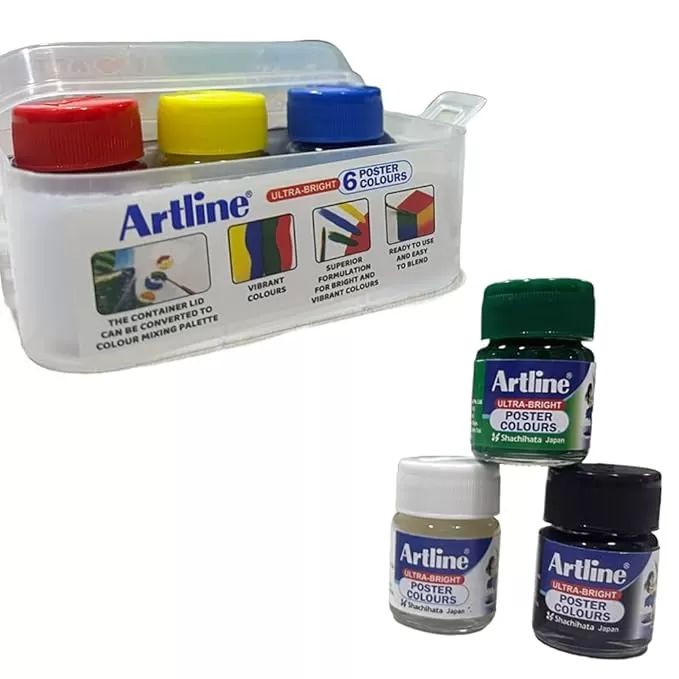 ARTLINE POSTER COLOURS SET  FOR ART, ANIMATION PRODUCTION, SCANNING & PRINTING