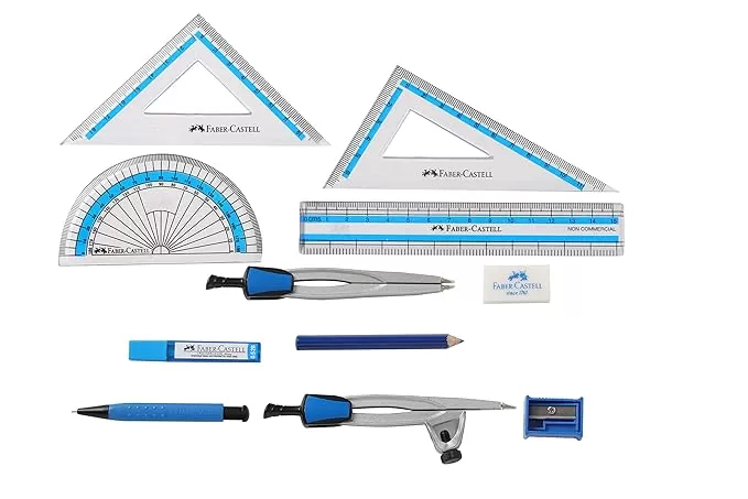 FABER CASTELL GEOMETRY BOX  STELLAR