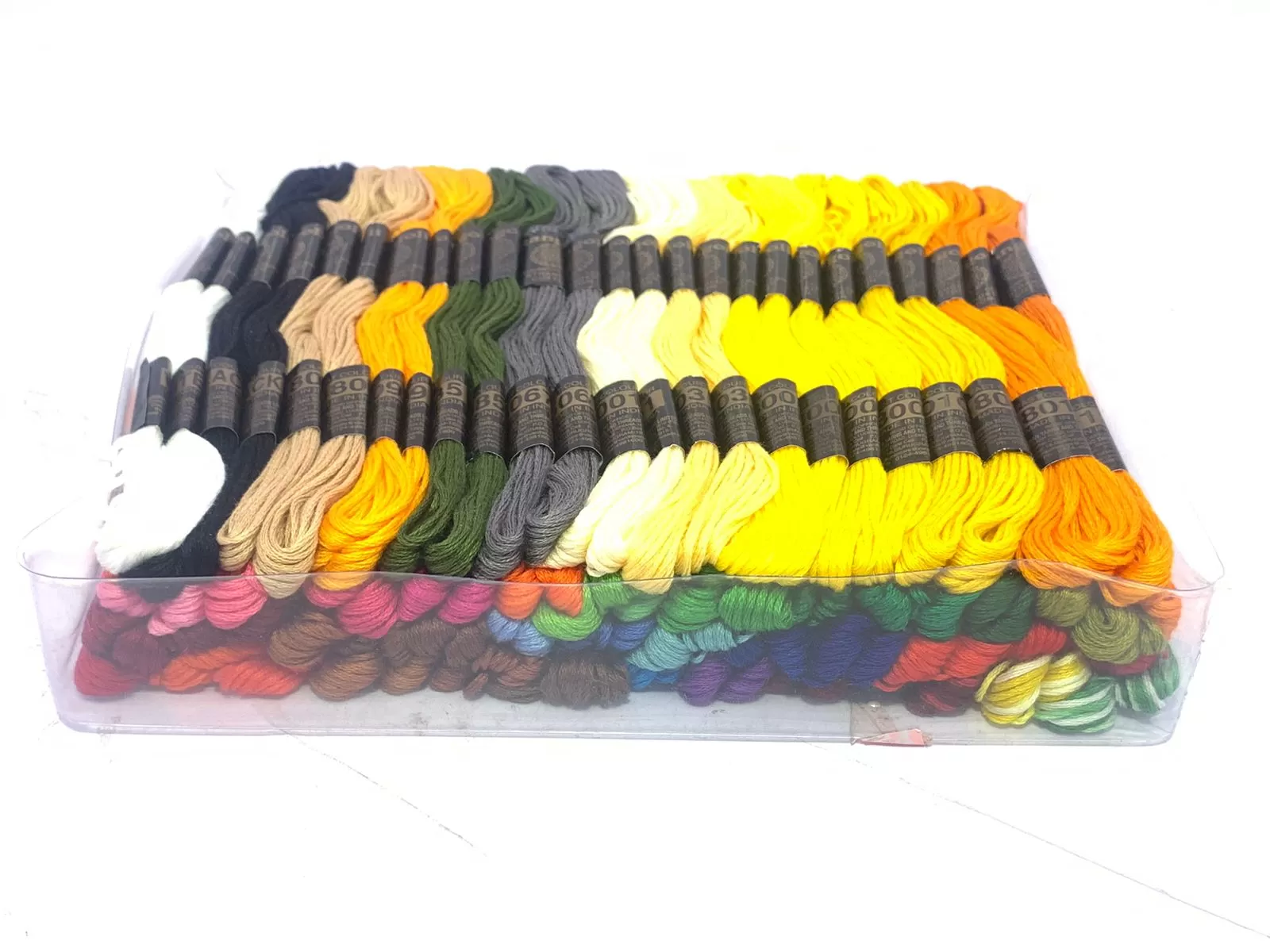 MIX COLOUR THREAD 50COL*2  100 PC PACK