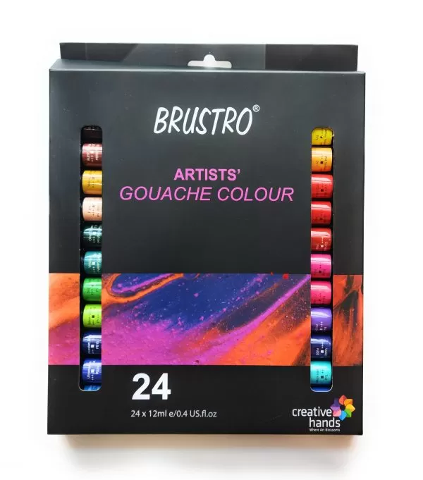 BRUSTRO ARTISTS GOUACHE COLOUR SET