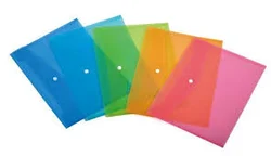 A4 BUTTON FOLDER COLOUR