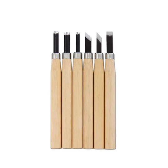 WOOD CARVING KNIFE TOOL SET | PACK OF 12