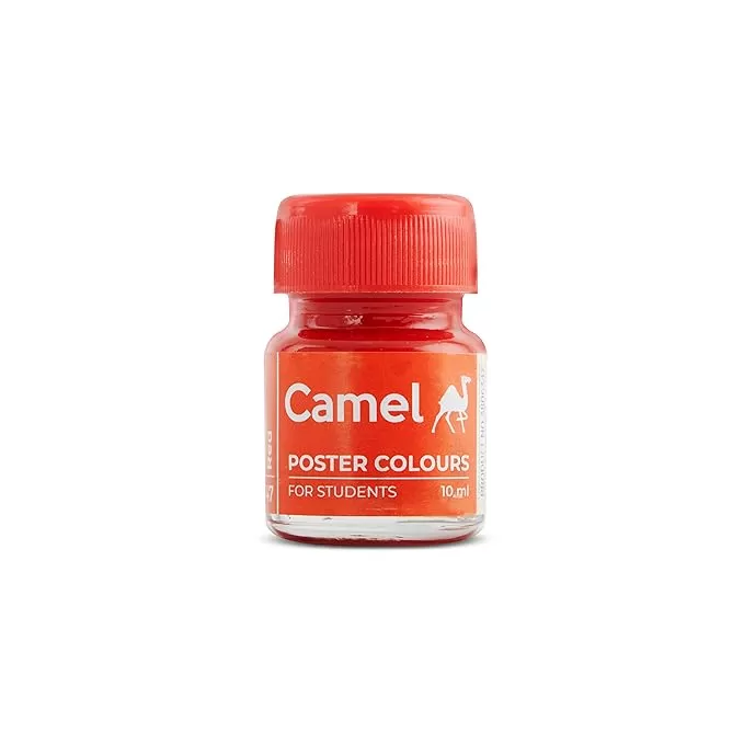 CAMEL STUDENT POSTER COLOR - 10ML EACH, 12 SHADES