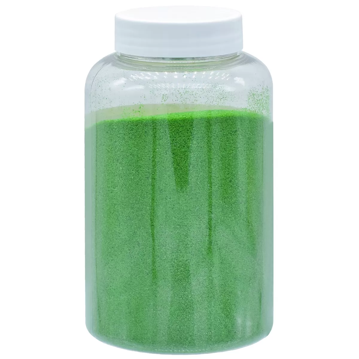 COLOURED SAND 1KG LIGHT GREEN