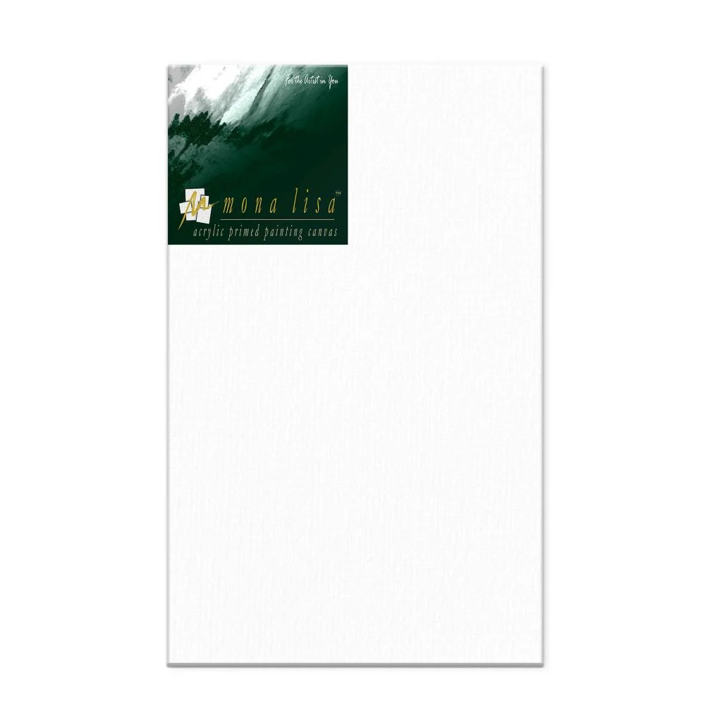 MONALISA ARTISTS' WHITE  COTTON CANVAS BOARD