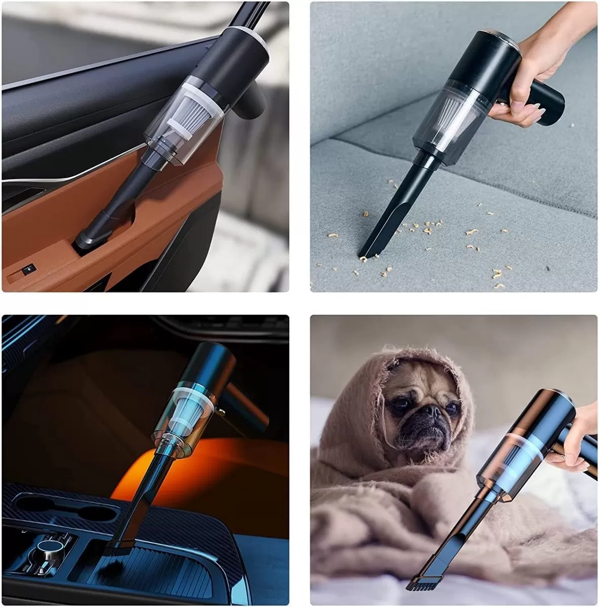 2in1 Portable Mini Home and Car Vacuum Cleanee