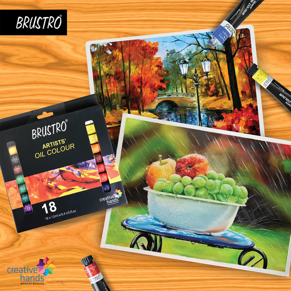 BRUSTRO ARTISTS’ OIL COLOUR SET