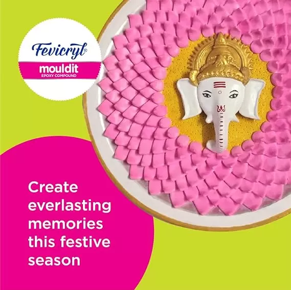 FEVICRYL MOULD IT, CLAY SET FOR MODELLING AND SCULPTING, AIR DRY CLAY FOR ART AND CRAFT, GIFT FOR ARTISTS, STUDENTS, CHILDREN