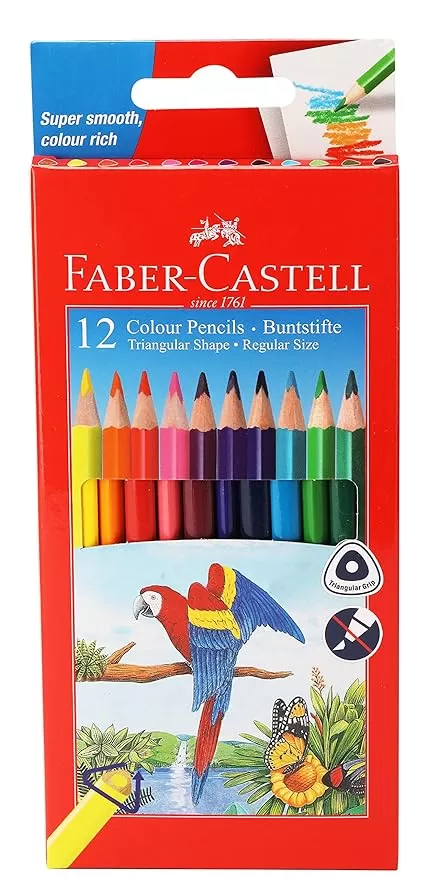 FABER CASTELL COLOR PENCIL ME GRIP SET