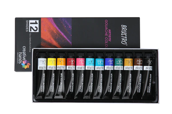 BRUSTRO ARTISTS GOUACHE COLOUR SET