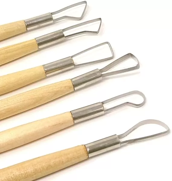 POTTERY TOOLS SET 6PCS