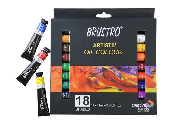 BRUSTRO ARTISTS’ OIL COLOUR SET