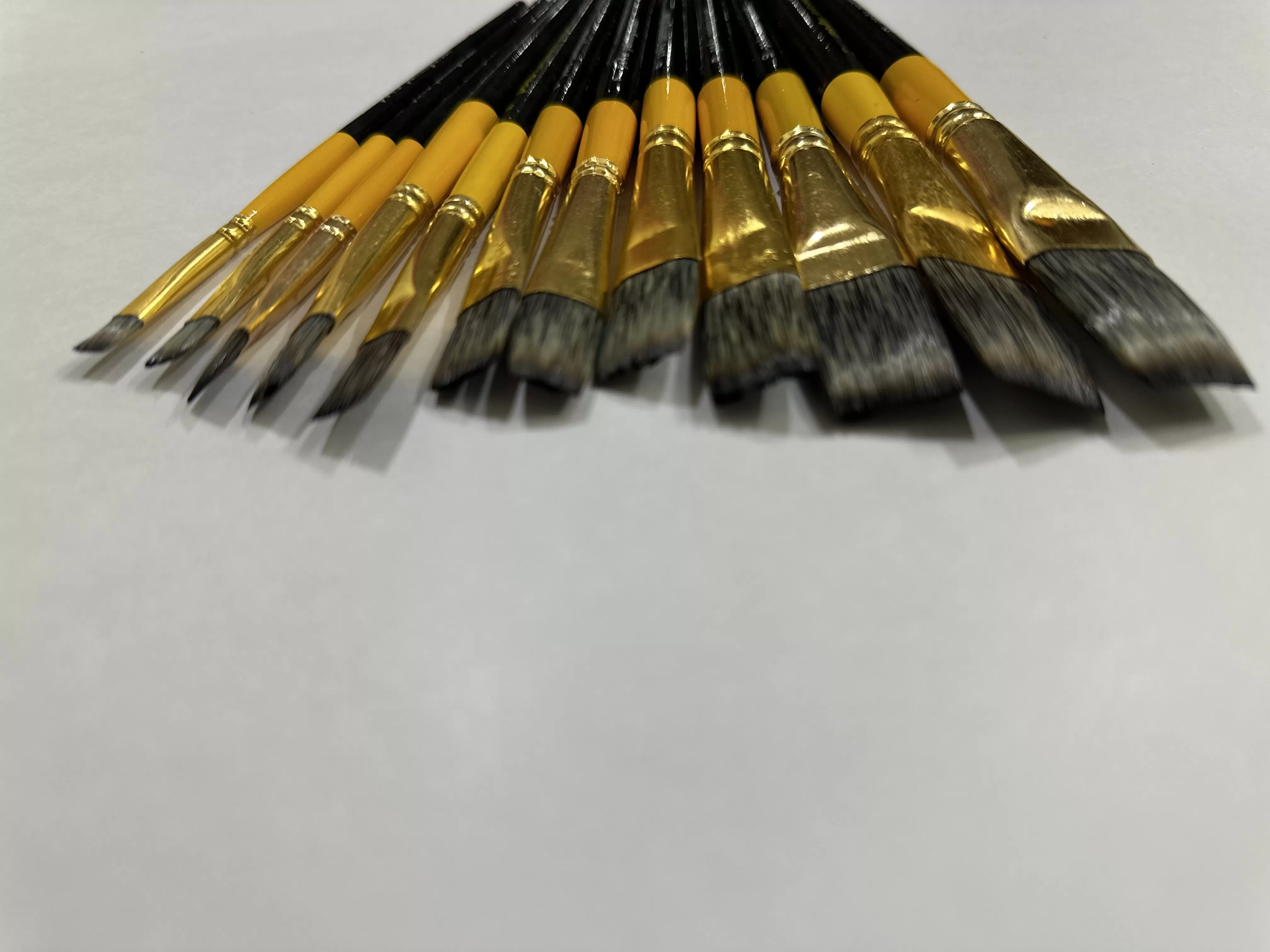 PS4U BRUSH FLAT ST-12 WITH SYNTHETIC HAIR FOR ‎WATER COLOUR , ACRYLIC