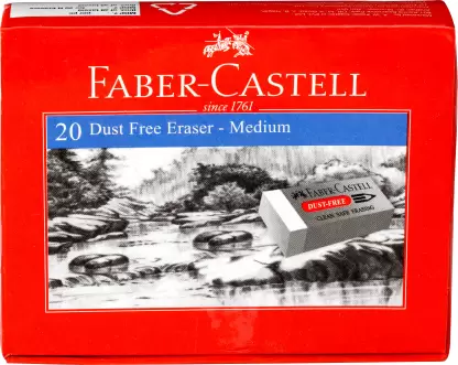 FABER CASTELL ERASERS DUSTFREE SMALL