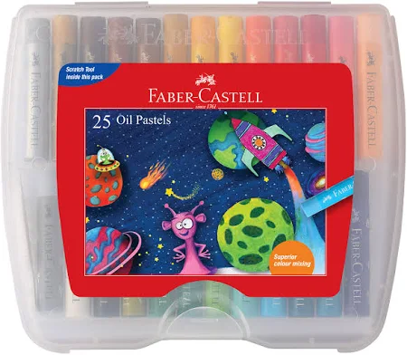 FABER CASTELL OIL PASTELS PREMIUM HEXAGONAL