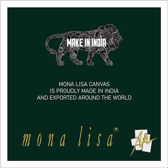 MONALISA ARTISTS' WHITE  COTTON CANVAS BOARD