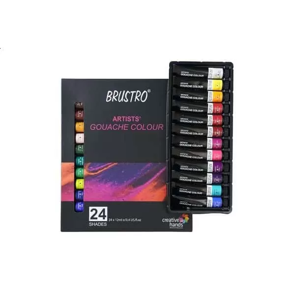 BRUSTRO ARTISTS GOUACHE COLOUR SET