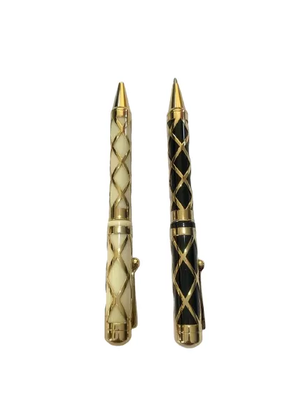 PIERRE CARDIN GOLD + WHITE  &  GOLD + BLACK  ADDITION PEN